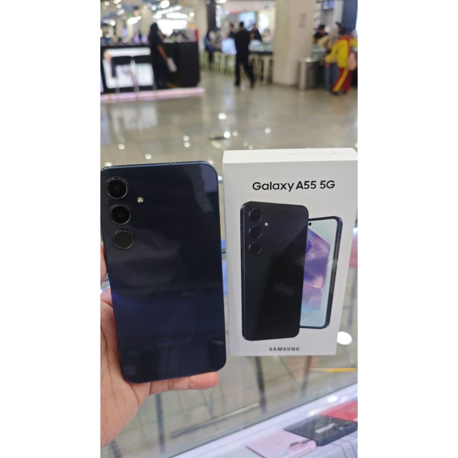 SAMSUNG GALAXY A55 5G 12/256GB SECOND SEKEN BEKAS RAM 12 INTERNAL 256