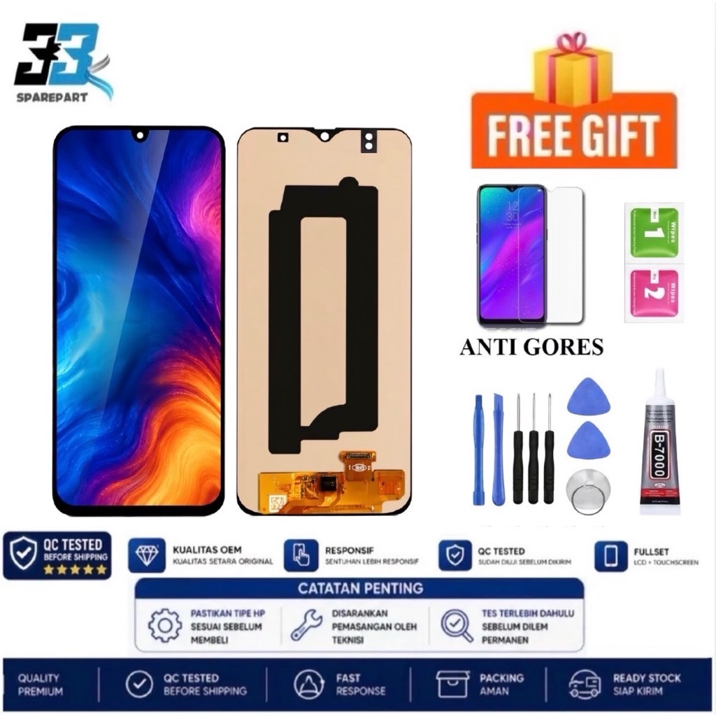 LCD FULLSET SAMSUNG A50S / A507 ORI LCD TOUCHSCREEN