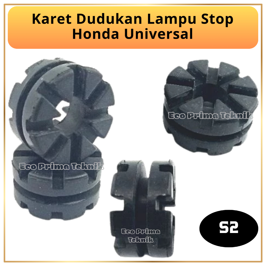 Karet Dudukan lampu Belakang universal Lampu Stop Supra Karet Pangkon Bracket Braket Rumah Bohlam Do
