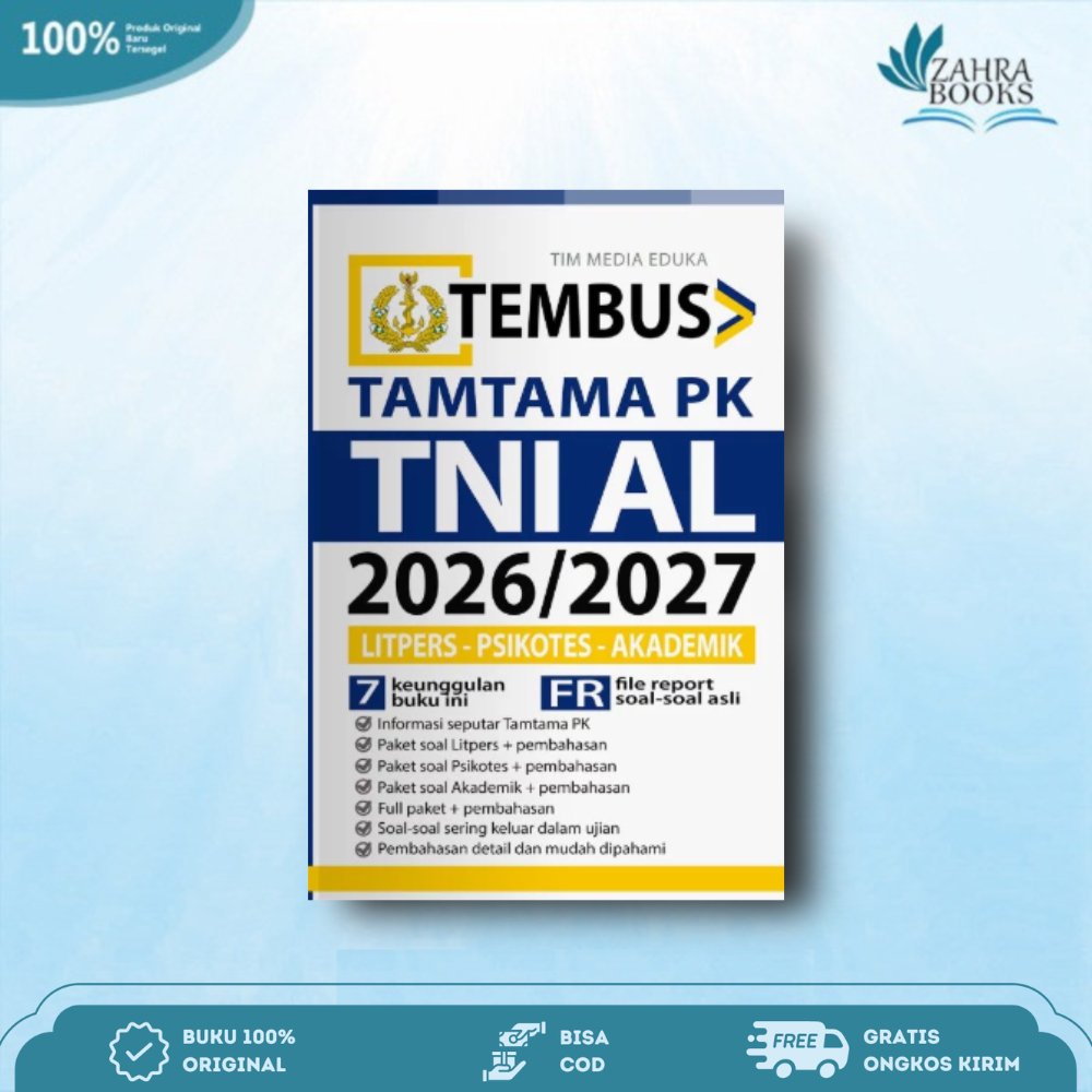 BUKU TEMBUS TAMTAMA PK TNI AL 2026/2027 - MEDIA EDUKA