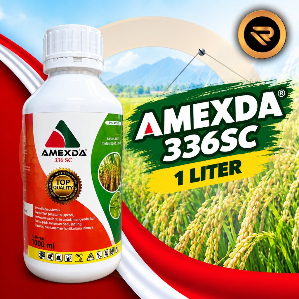 INSEKTISIDA AMEXDA 336SC 1L/ABAMEKTIN/IMIDAKLOPRID/FUNGISIDA SISTEMIK/AMISTARTOP/NATIVO/ABACEL