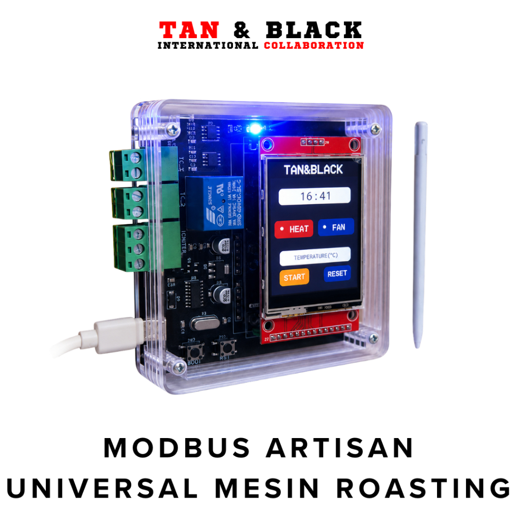 MODBUS ARTISAN UNIVERSAL MESIN ROASTING KOPI - TOUCH SCREEN