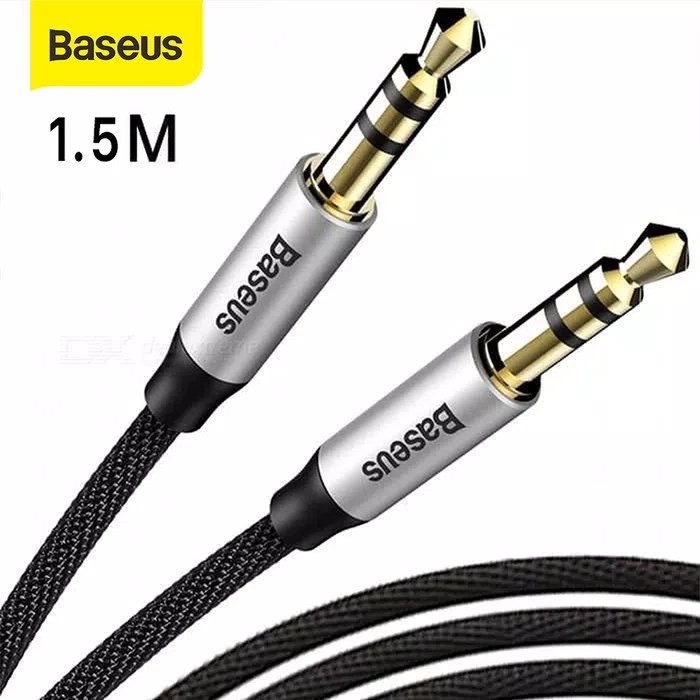 BASEUS CABLE AUX YIVEN M30 150 CM ORIGINAL GARANSI