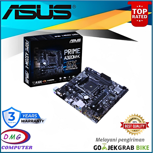 Motherboard Asus PRIME A320M-K (AM4, AMD Promontory A320, DDR4)