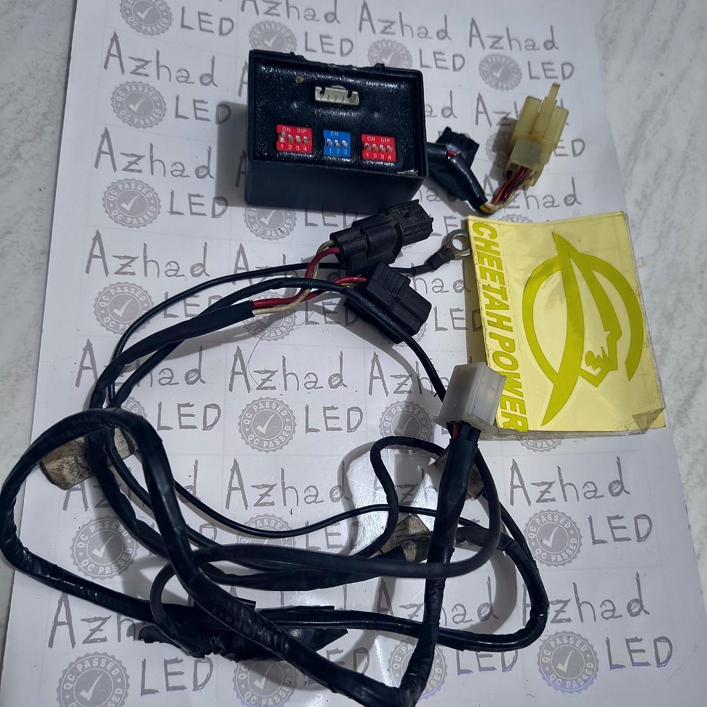 [Bekas] Fuel Adjuster Koil Booster Cheetah Power Racing Piggyback Power Up Honda Vario 125 150 160 B