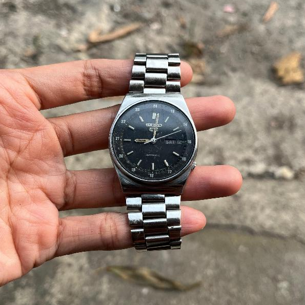 jam tangan seiko 5 automatic second original