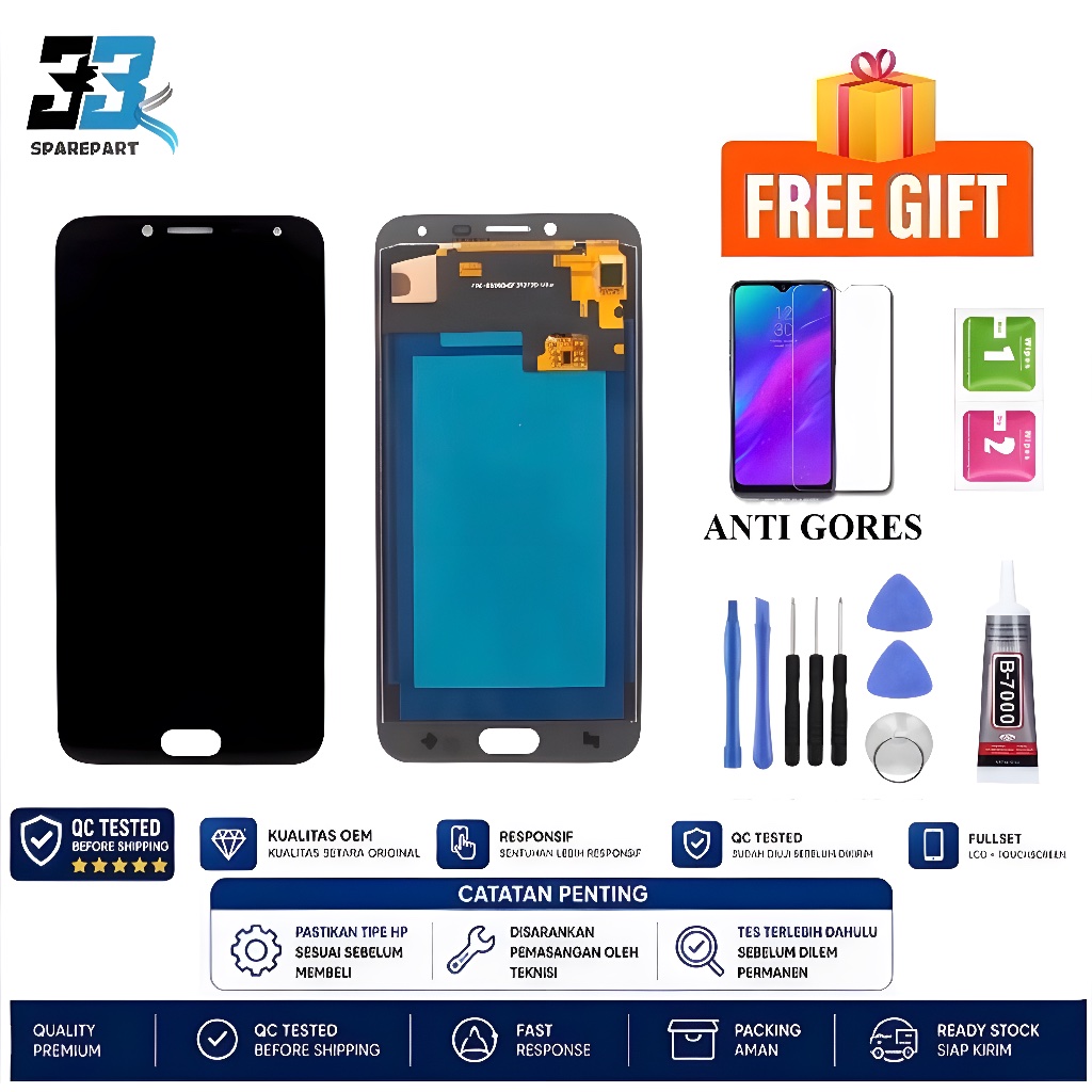 LCD FULLSET SAMSUNG J4 2018 / J400 LCD TOUCHSCREEN
