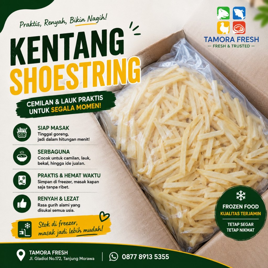 aviko curah kentang frozen premium 2.5kg