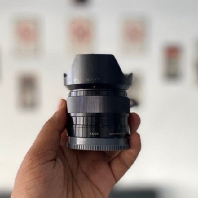 LENSA FIX 35MM SONY F1.8 MULUS SIAP PAKAI