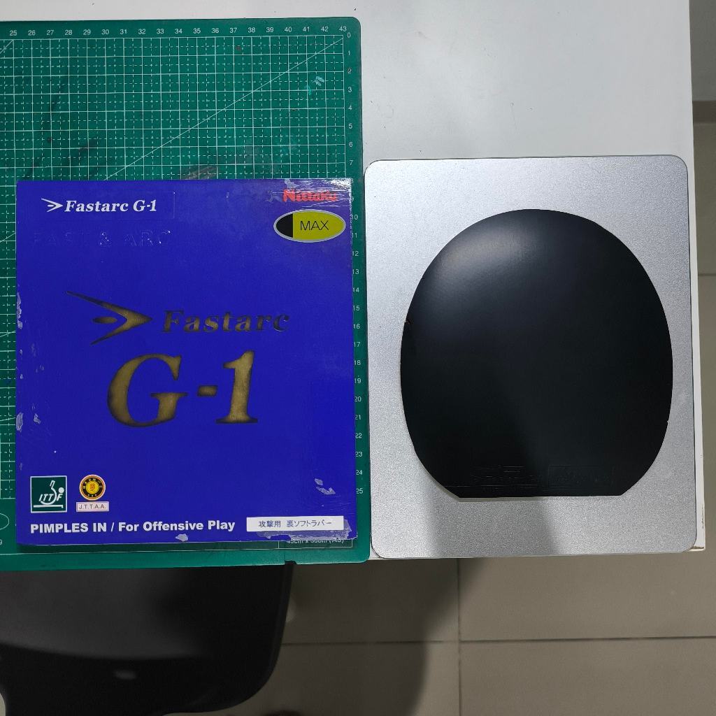 Karet Nittaku Fastarc G1 Max Hitam