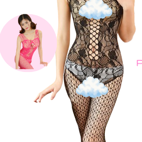 Lingerie Piyama Wanita, Bodystocking Model W269