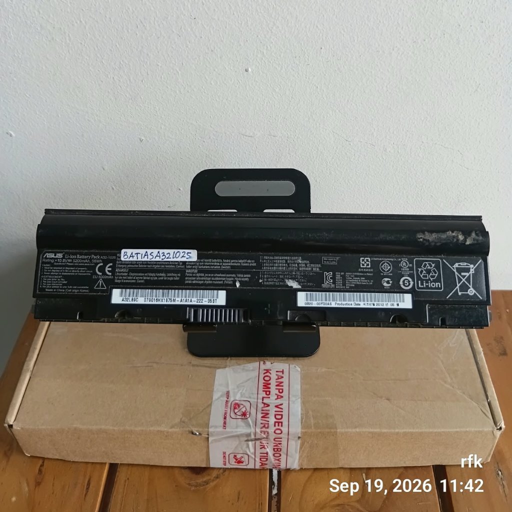 Baterai Asus Li-lon A32 1025  A32 1025 A31 102 A33 1025 6