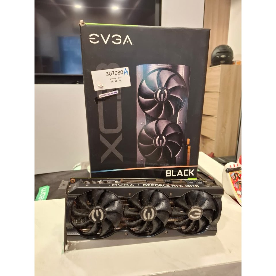 VGA EVGA NVIDIA RTX 3070 / RTX3070 XC3 8GB GDDR6 - Second 2ND