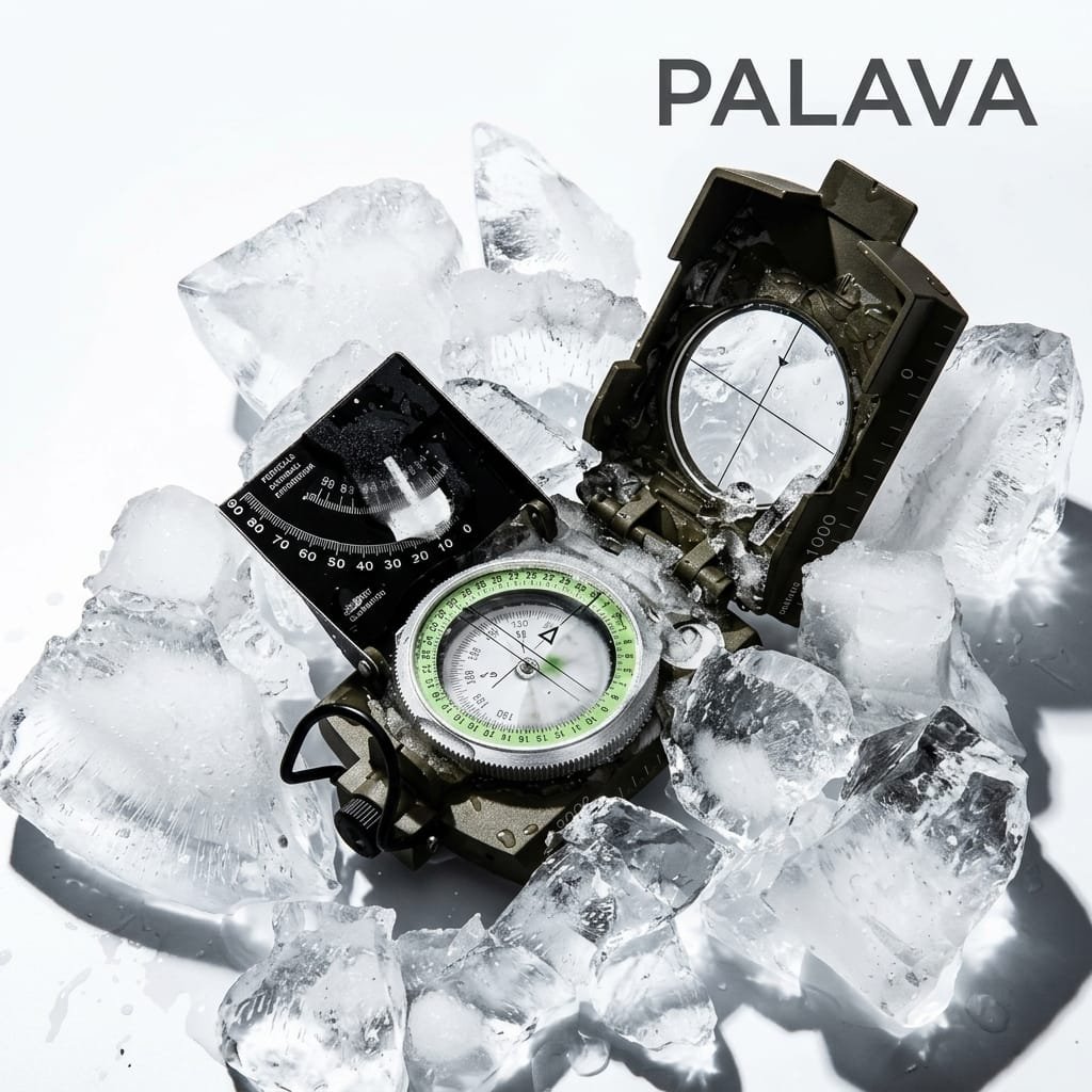 PRISMA Kompas Militer Hiking Clinometer Steel Military Compass Palava Adv