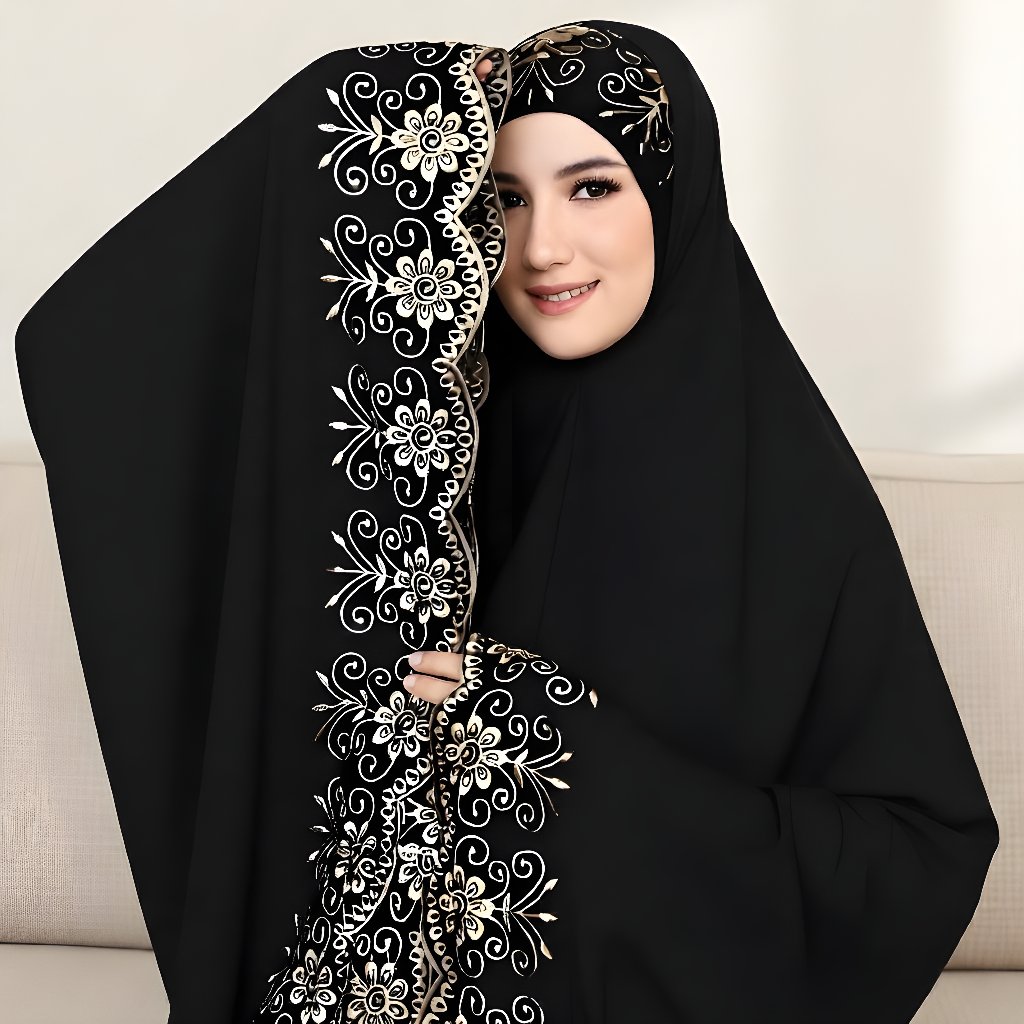 Mukena Dewasa Khadijah Mukenah Khodijah Jumbo Bahan adem