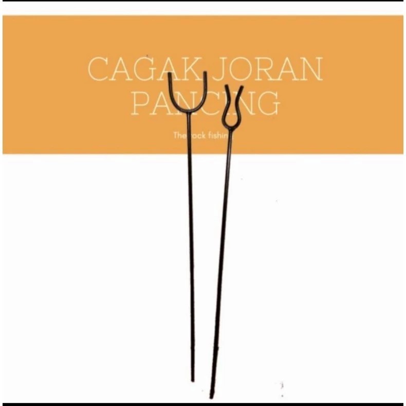 Cagak Joran Pancing 2 Set Stainless Atau Besi