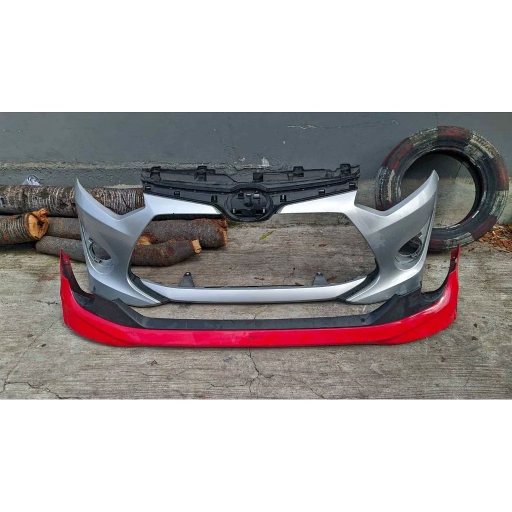 bumper bemper depan agya joker 2017 - 2019 plus bodykit original