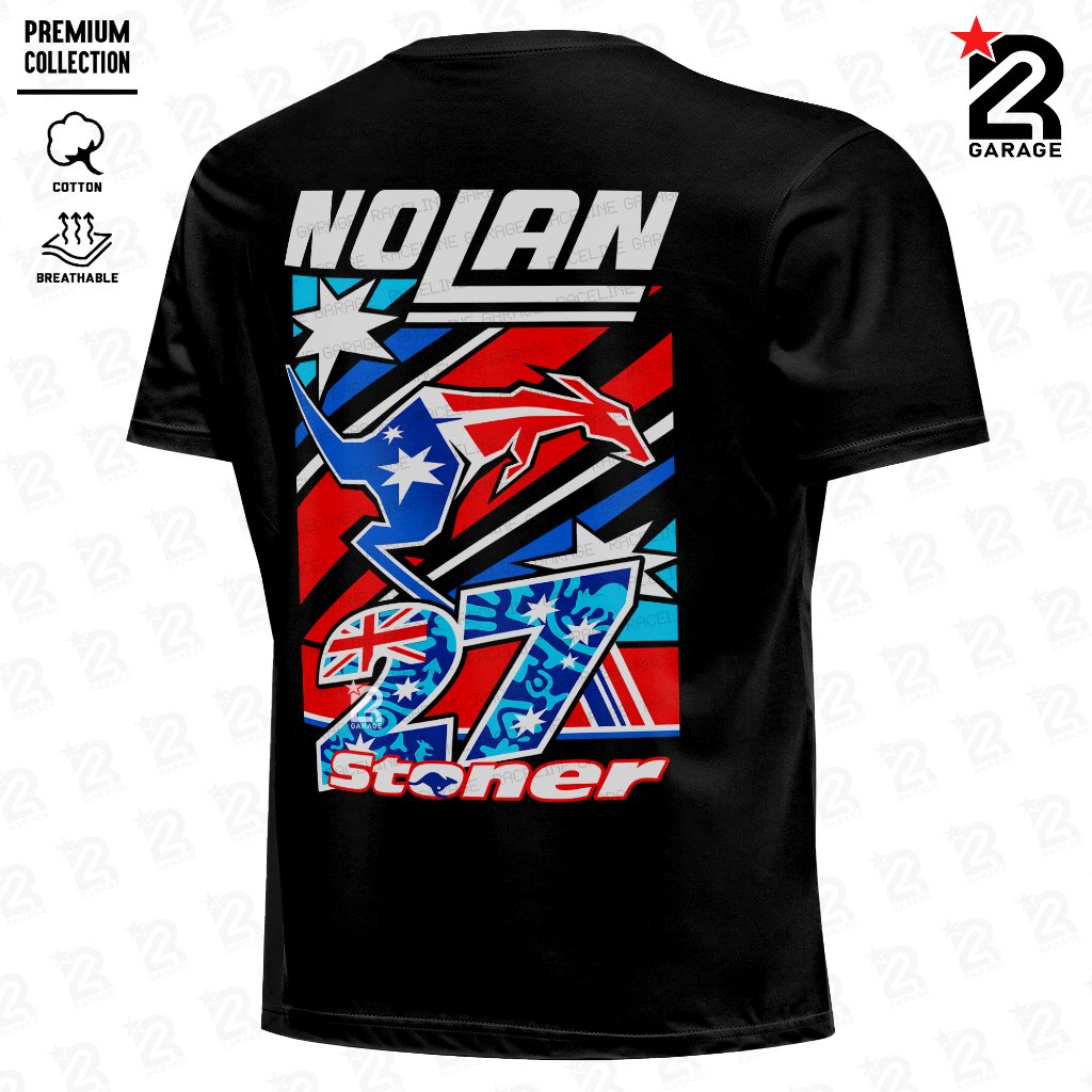 RACELINE | Kaos Premium Pria Wanita Bahan Combed 24s Tshirt Motor Racing Unisex Baju Lengan Pendek P