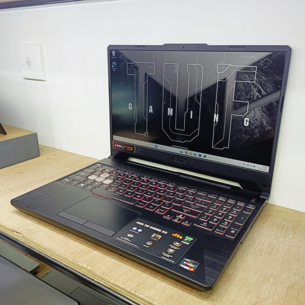 Laptop, Leptop, Second, Seken, Bekas Asus Tuf Gaming A15 Ryzen 7 7445HS NVIDIA RTX 3050 RAM 8GB SSD 