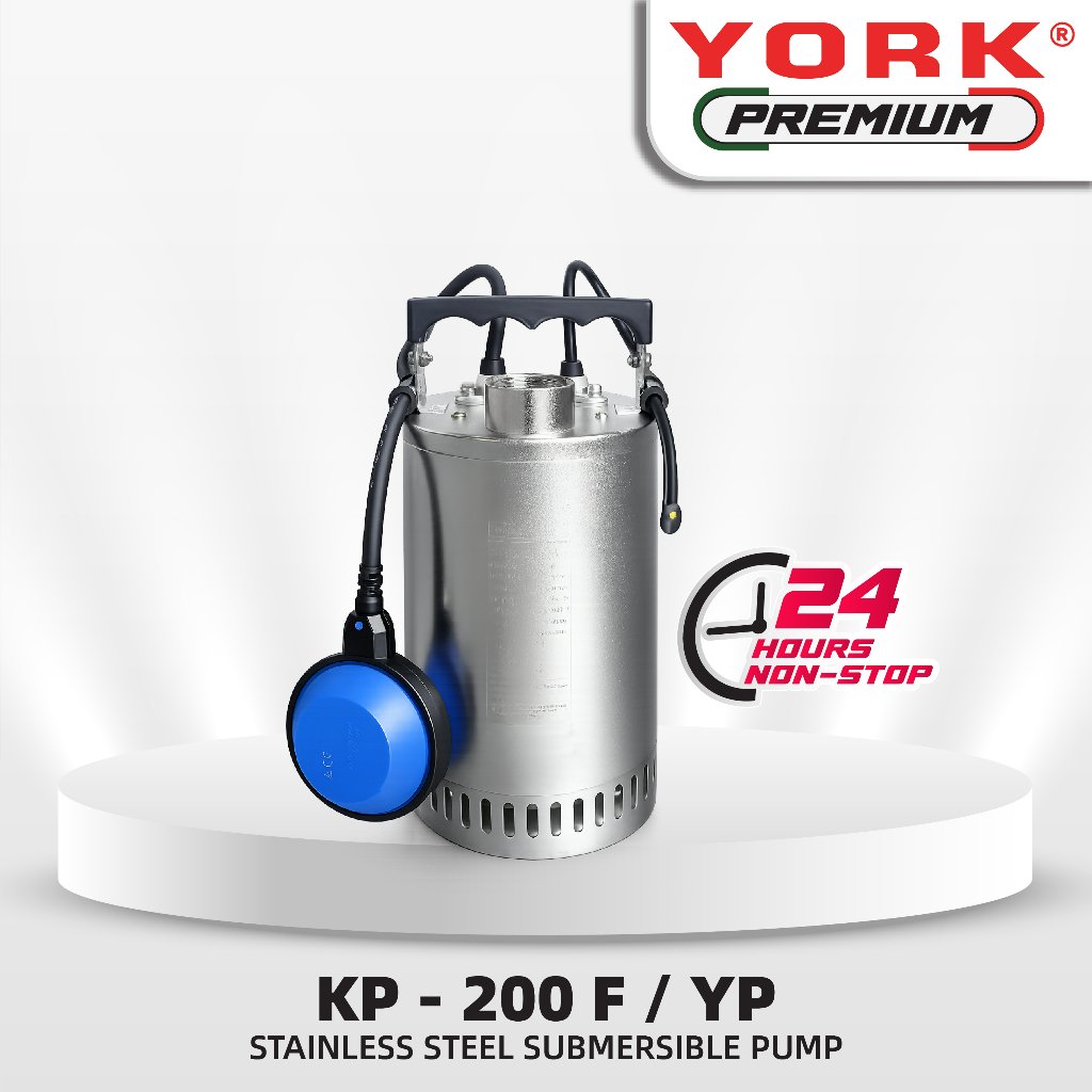 YORK PREMIUM KP SERIES STAINLESS STEEL SUBMERSIBLE PUMP