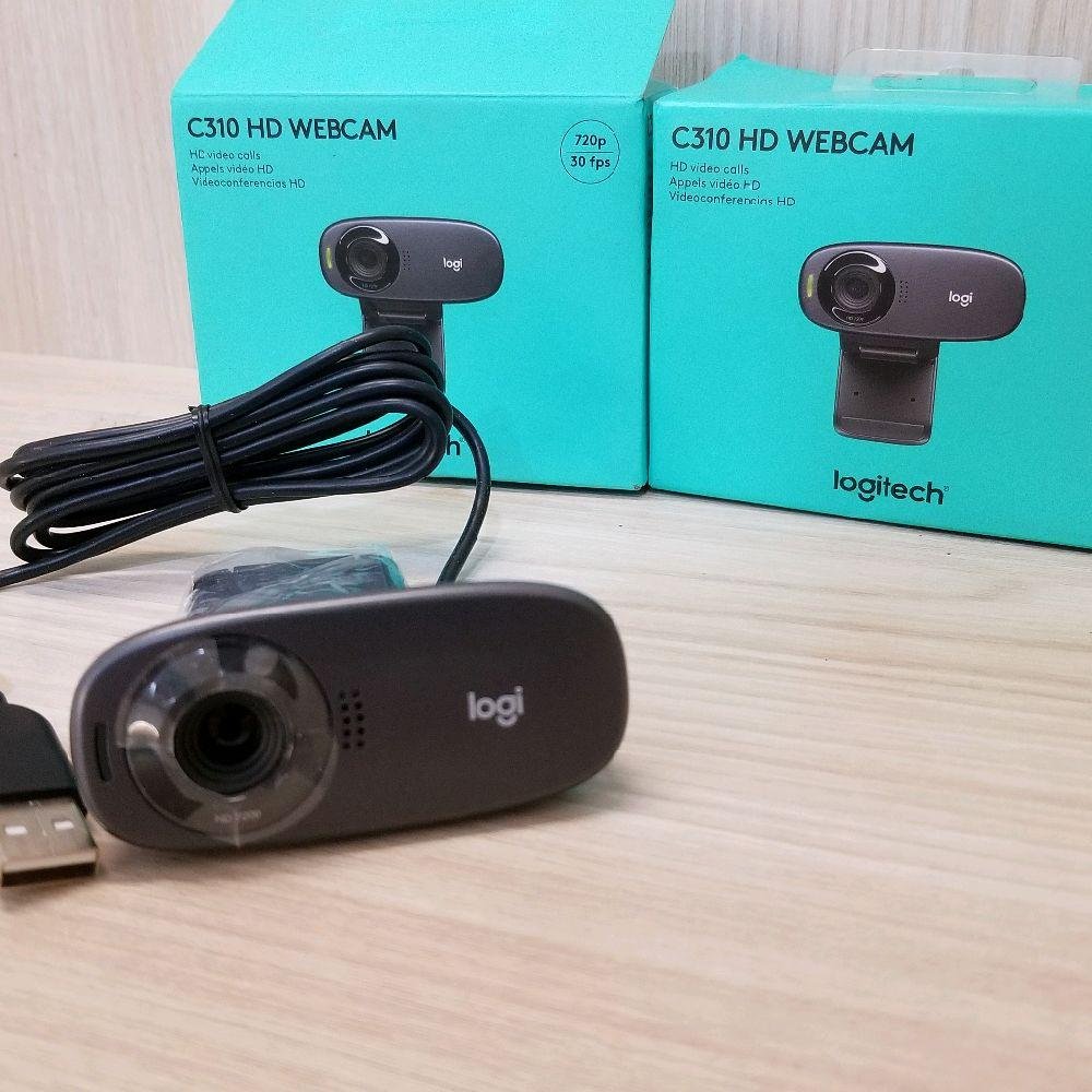 Webcam Logitech C310 HD 720p 5MP Mikrofon bekas bergaransi