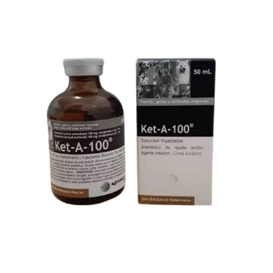 Ket-A-100 Obat Hewan Injection 50 ml
