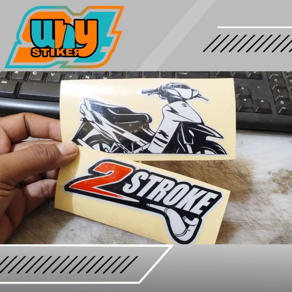 Stiker Variasi Suzuki Satria Hiu  Stiker variasi Motor Satria Hiu