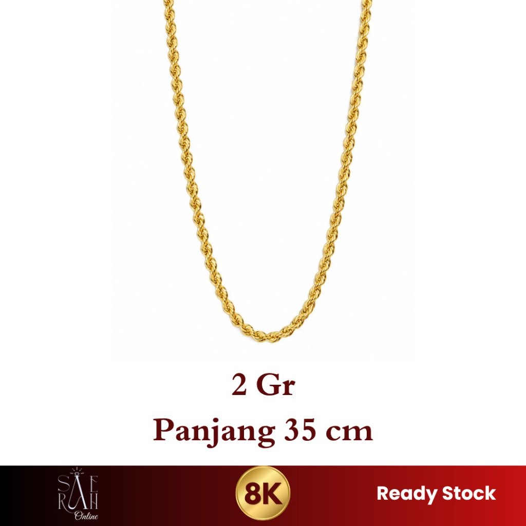 Kalung Anak Emas 8K - 2 Gram P822