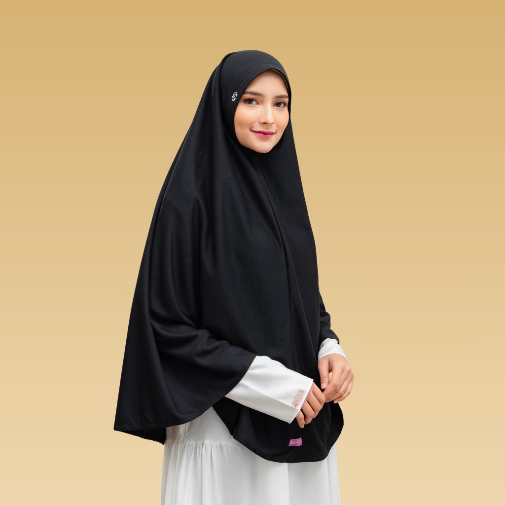 Arafa Hijab - Khimar Alya | Jilbab Kaos Tanpa Pet Bergo Instan Premium Kerudung Terbaru Ramadhan 202