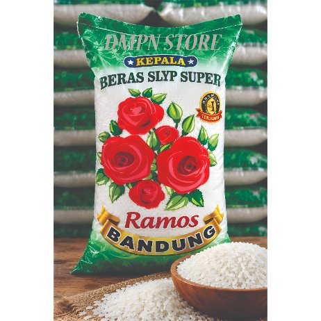 BERAS 25kg PULEN KWALITAS PREMIUM MEREK RAMOS BANDUNG