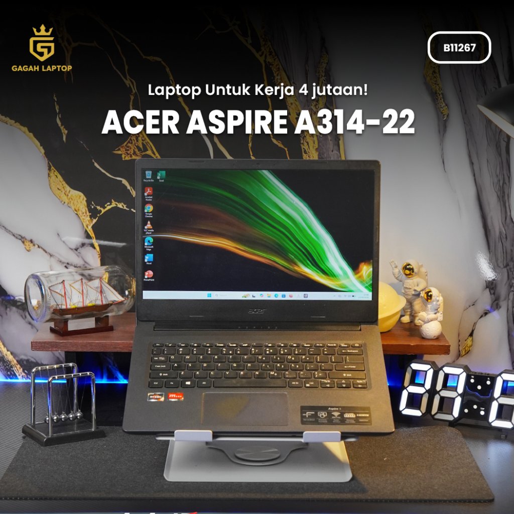 ACER ASPIRE A314-22 AMD RYZEN 3 3250U 4GB SSD 256GB (B11267)