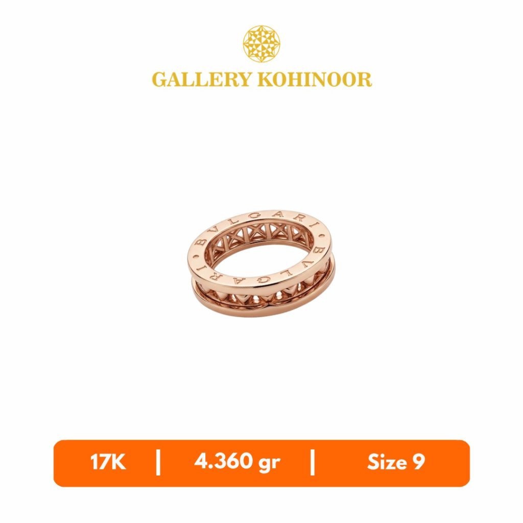 CINCIN EMAS BVLGARI GALLERY KOHINOOR 4.36 gram 17K 46258