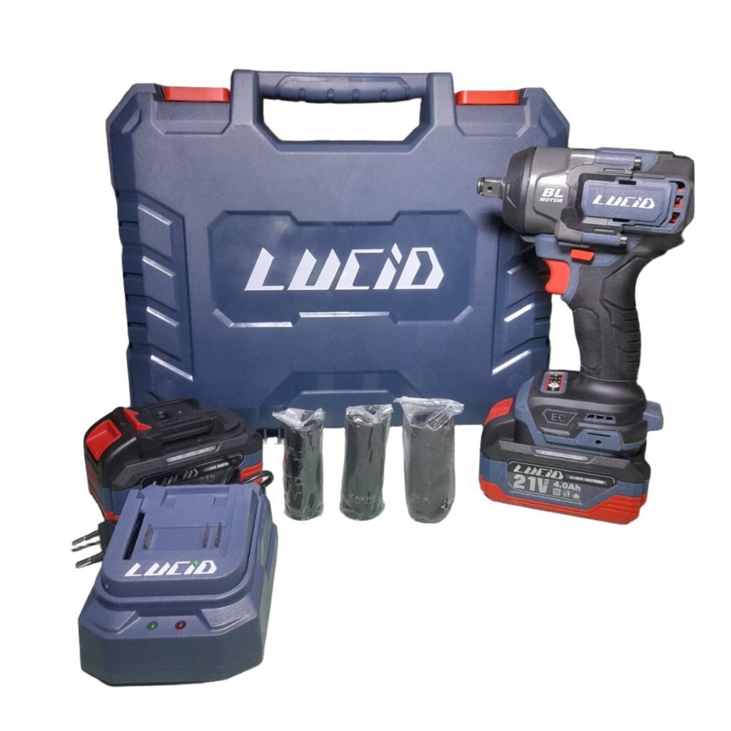 MESIN IMPACT BRUSHLESS LUCID LH-500 GEN 3 SET BMS TERBARU