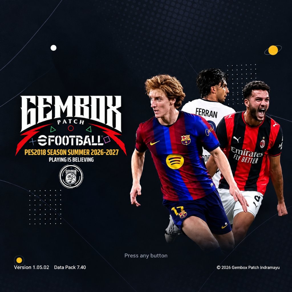 Kaset pkg GEMBOX Pes 2027 ps3