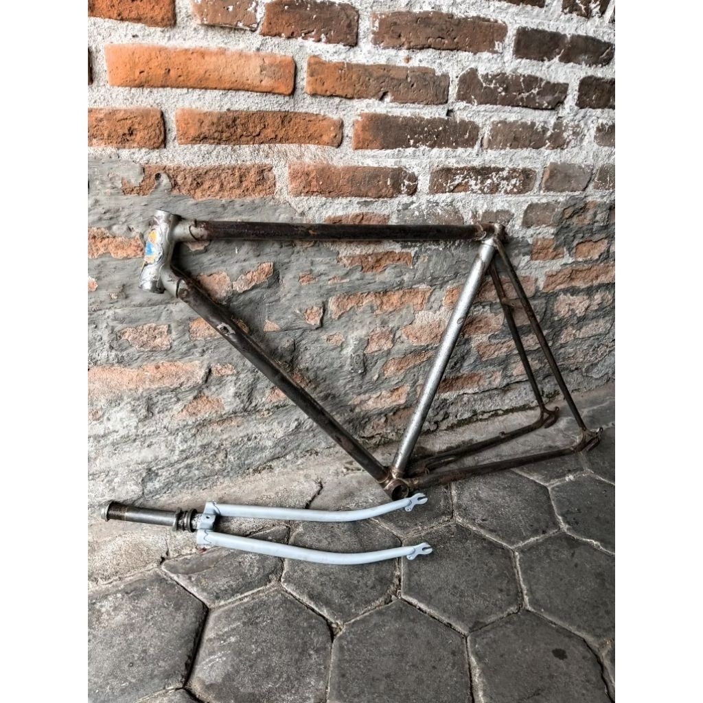 Frame sepeda balap jadul