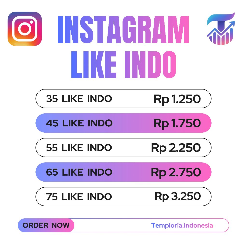 Like instagram Indo real permanen bergaransi Like Postingan instagram indonesia real bergaransi mura