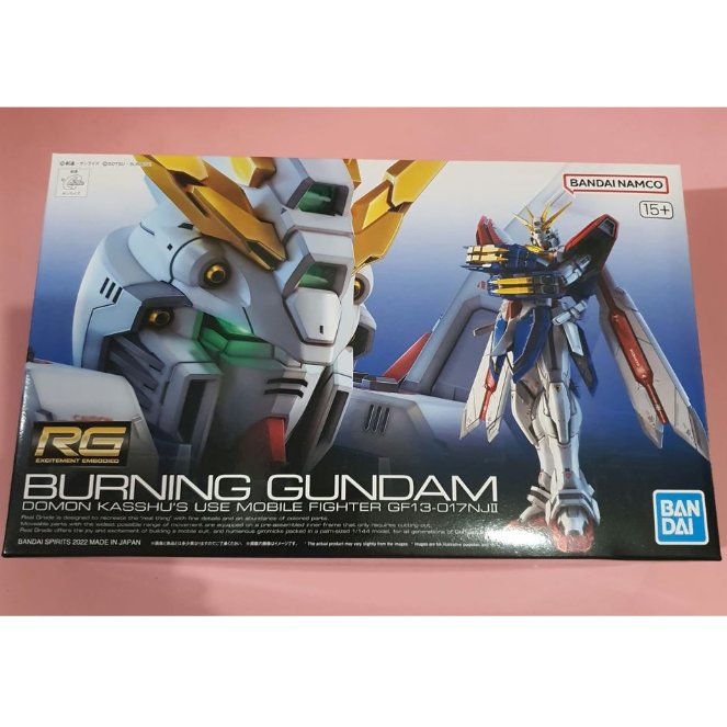 RG GOD GUNDAM ORIGINAL BANDAI