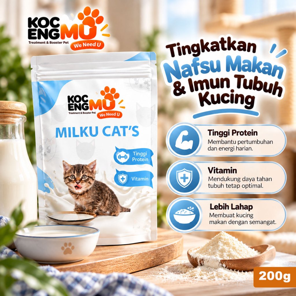 Susu Kucing Bayi Kitten 0 2 Bulan Susu Kucing Penggemuk Bulu Lebat Kucing Susu Kucing Baru Lahir Kit