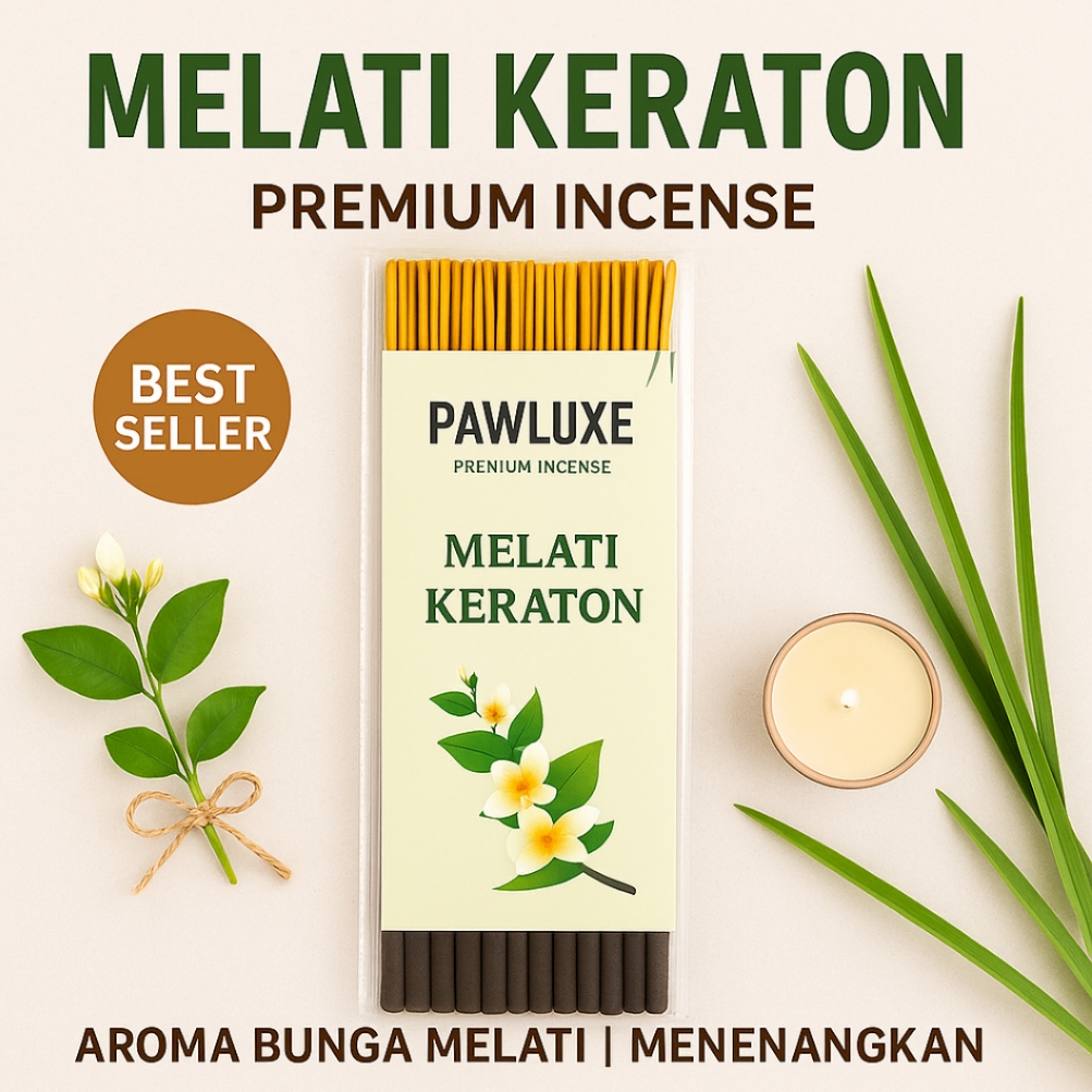 Dupa Melati Keraton / Dupa Premium Aroma Melati Keraton / Dupa Pengharum Ruangan / Dupa Aroma Terapi