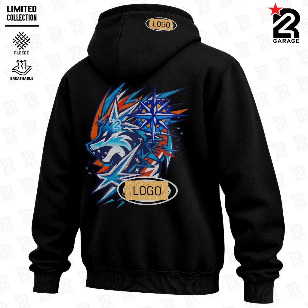 RACELINE | Hoodie Premium Pria Wanita Bahan CVC Fleece Tebal Sweater Motor Pakaian Unisex Streetwear