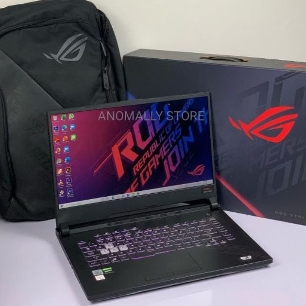 Asus ROG Strix G15 G512LI Core i7-10750H Ram 16Gb Ssd 512Gb Fullset
