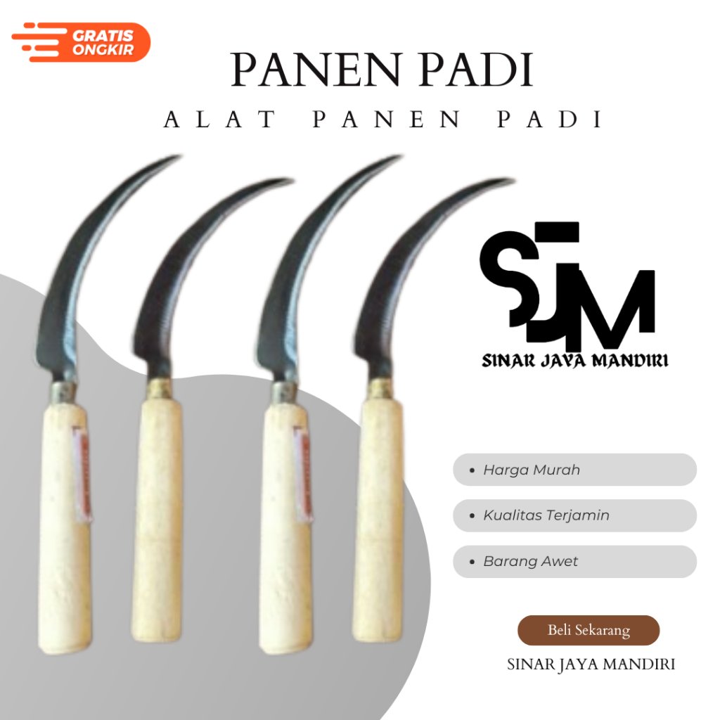 PANEN PADI ALAT PANEN PADI ALAT POTONG SABIT PADI