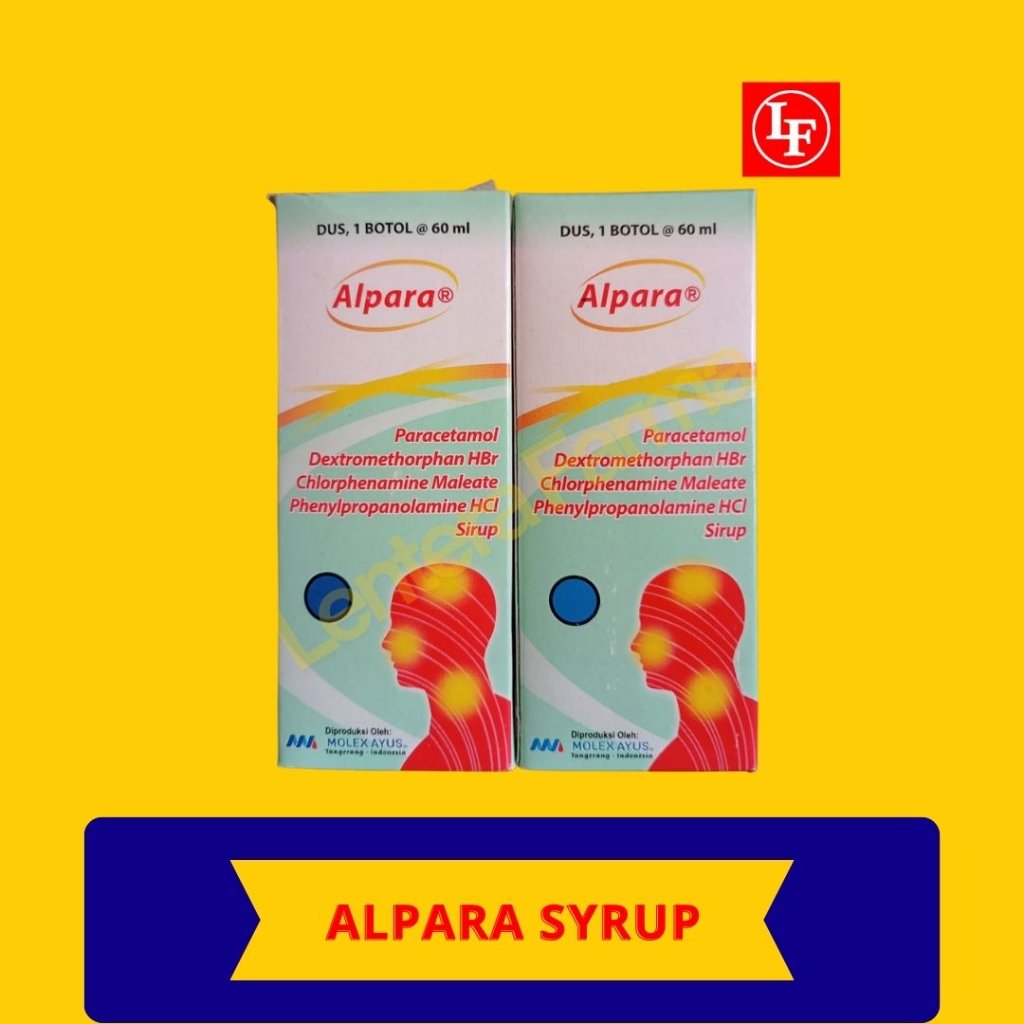 Alpara sirup obat batuk flu 60ml