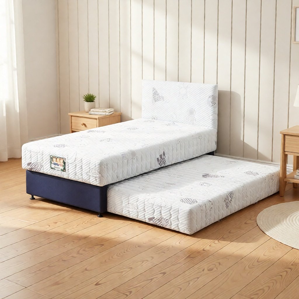 kasur springbed GUHDO 2 IN 1 HAPPY KIDS LATEX