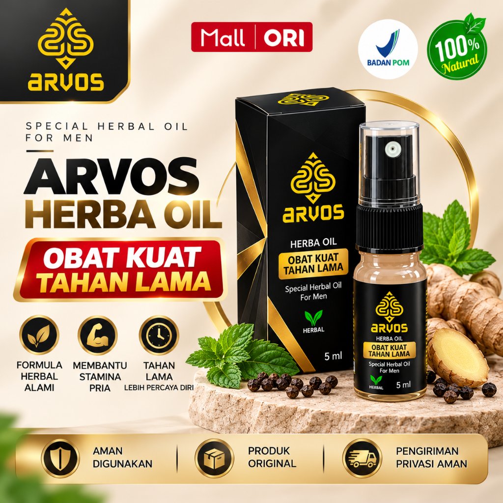 ARVOS SEMPROT KUAT OBAT KUAT PRIA DEWASA BPOM