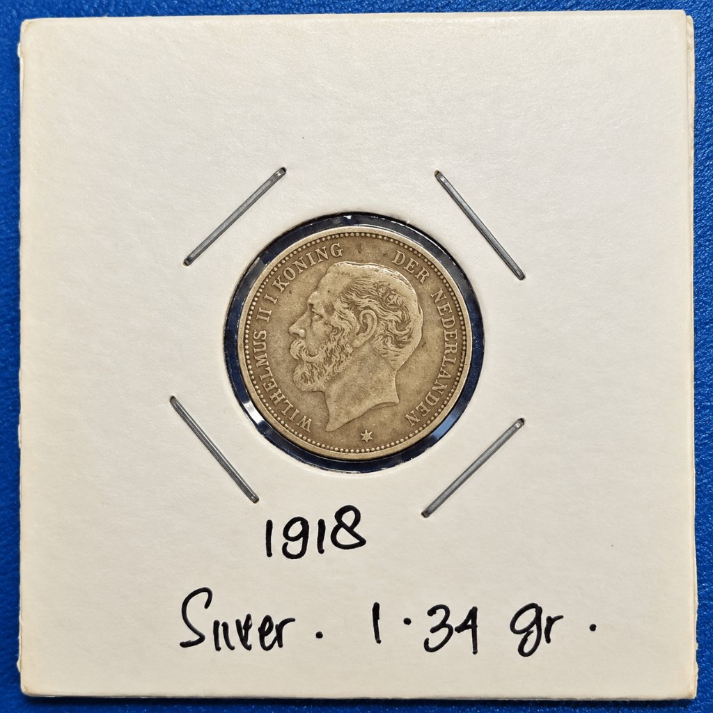 Koin Inggris 3 Pence 1918 King George V – Uang Kuno Koleksi