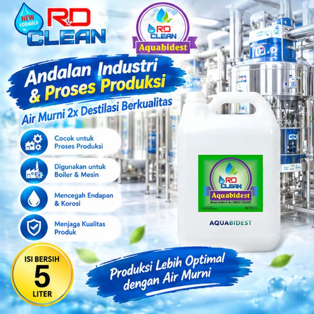 Aquabidest / Aquabidestilata / Aquabides 5 Liter