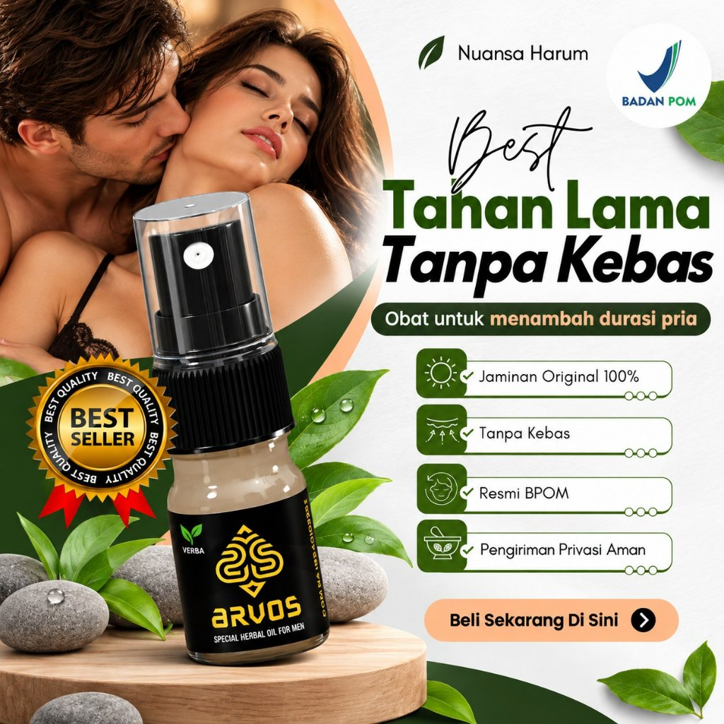 ARVOS SEMPROT OBAT KUAT ORIGINAL PRIA DEWASA BPOM