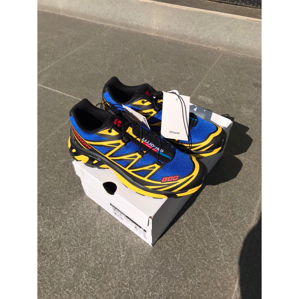 JJJJound x SALOMON XT-6 “JJJJound” Nautical Blue Lemon ORIGINAL
