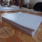KERTAS MINYAK LAYANGAN PUTIH POLOS ISI 500pcs